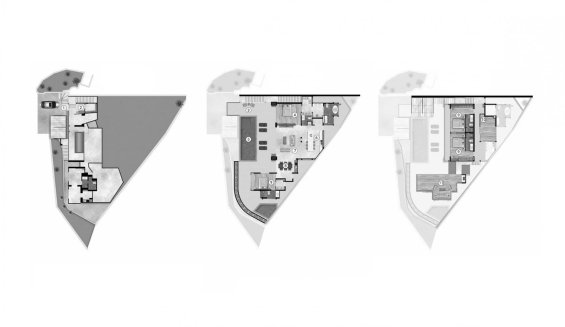 Villa floor plan, 4 bedrooms in Surin Heights No. 11005 (2D)